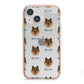Pomsky Icon with Name iPhone 13 Mini TPU Impact Case with Pink Edges