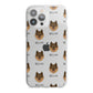 Pomsky Icon with Name iPhone 13 Pro Max TPU Impact Case with White Edges