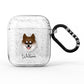 Pomsky Personalised AirPods Glitter Case