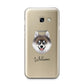 Pomsky Personalised Samsung Galaxy A3 2017 Case on gold phone