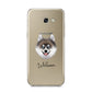 Pomsky Personalised Samsung Galaxy A5 2017 Case on gold phone