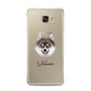 Pomsky Personalised Samsung Galaxy A7 2016 Case on gold phone