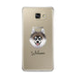 Pomsky Personalised Samsung Galaxy A9 2016 Case on gold phone