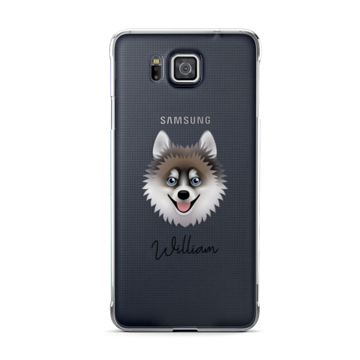 Pomsky Personalised Samsung Galaxy Alpha Case