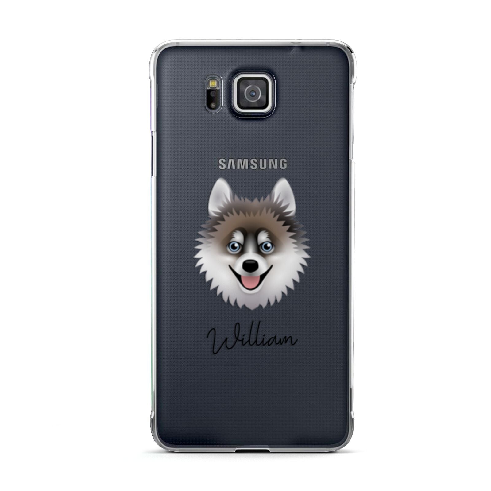Pomsky Personalised Samsung Galaxy Alpha Case
