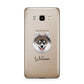 Pomsky Personalised Samsung Galaxy J7 2016 Case on gold phone