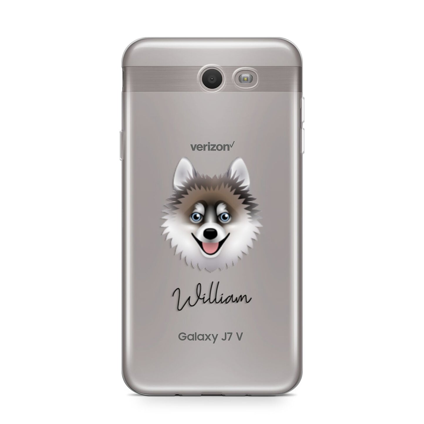 Pomsky Personalised Samsung Galaxy J7 2017 Case
