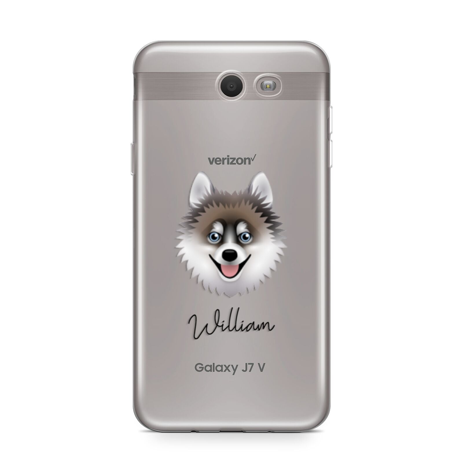 Pomsky Personalised Samsung Galaxy J7 2017 Case