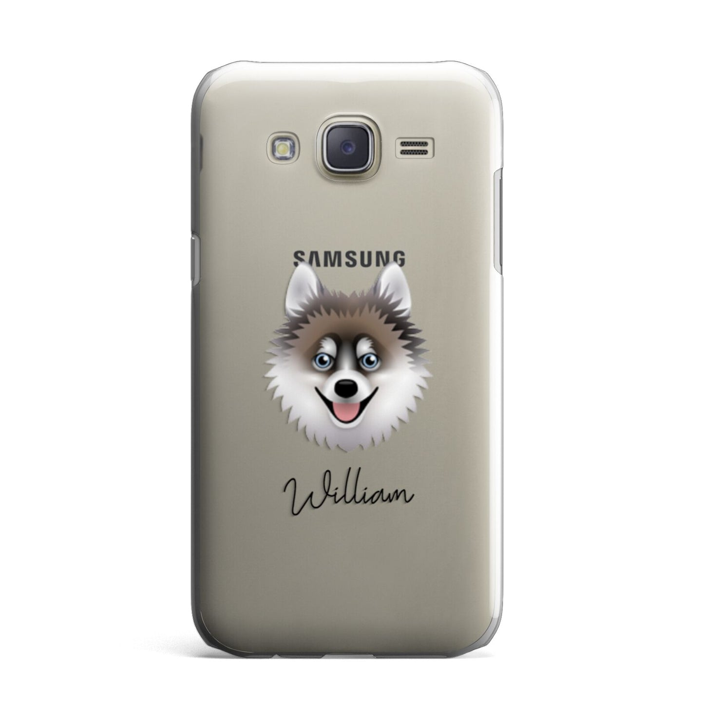 Pomsky Personalised Samsung Galaxy J7 Case