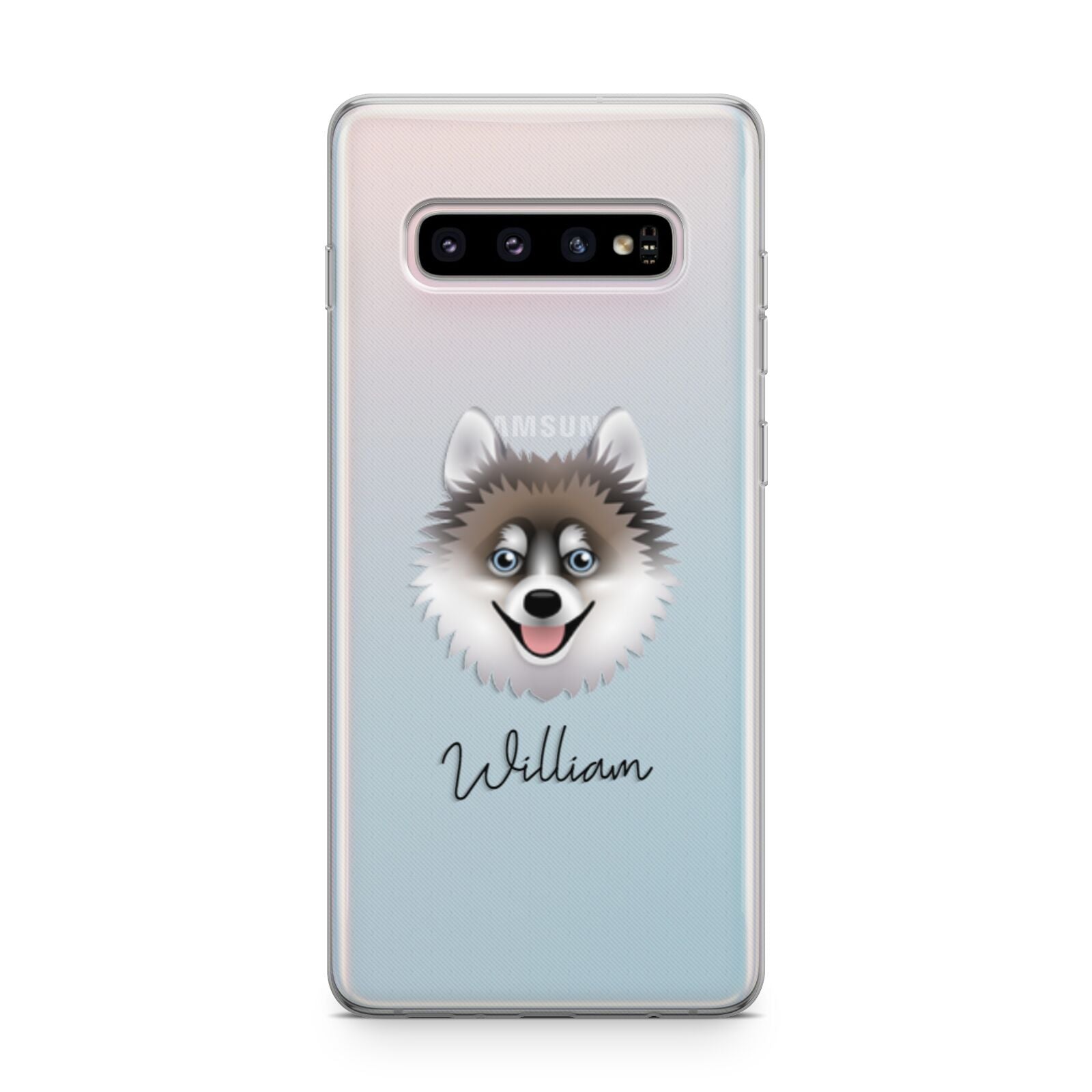 Pomsky Personalised Samsung Galaxy S10 Plus Case