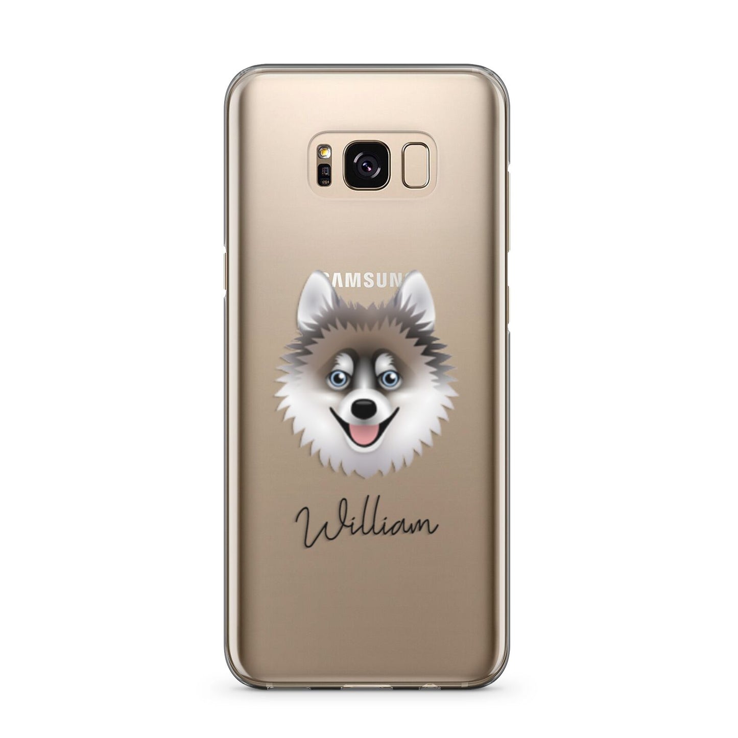 Pomsky Personalised Samsung Galaxy S8 Plus Case