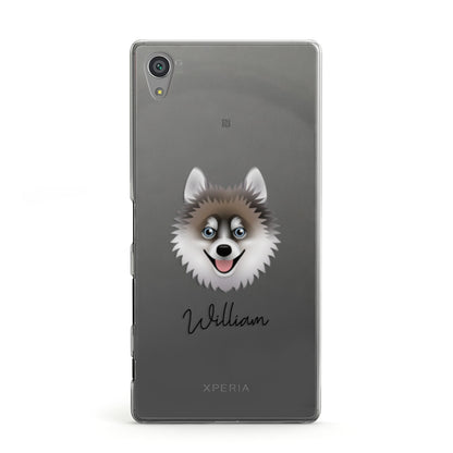 Pomsky Personalised Sony Xperia Case
