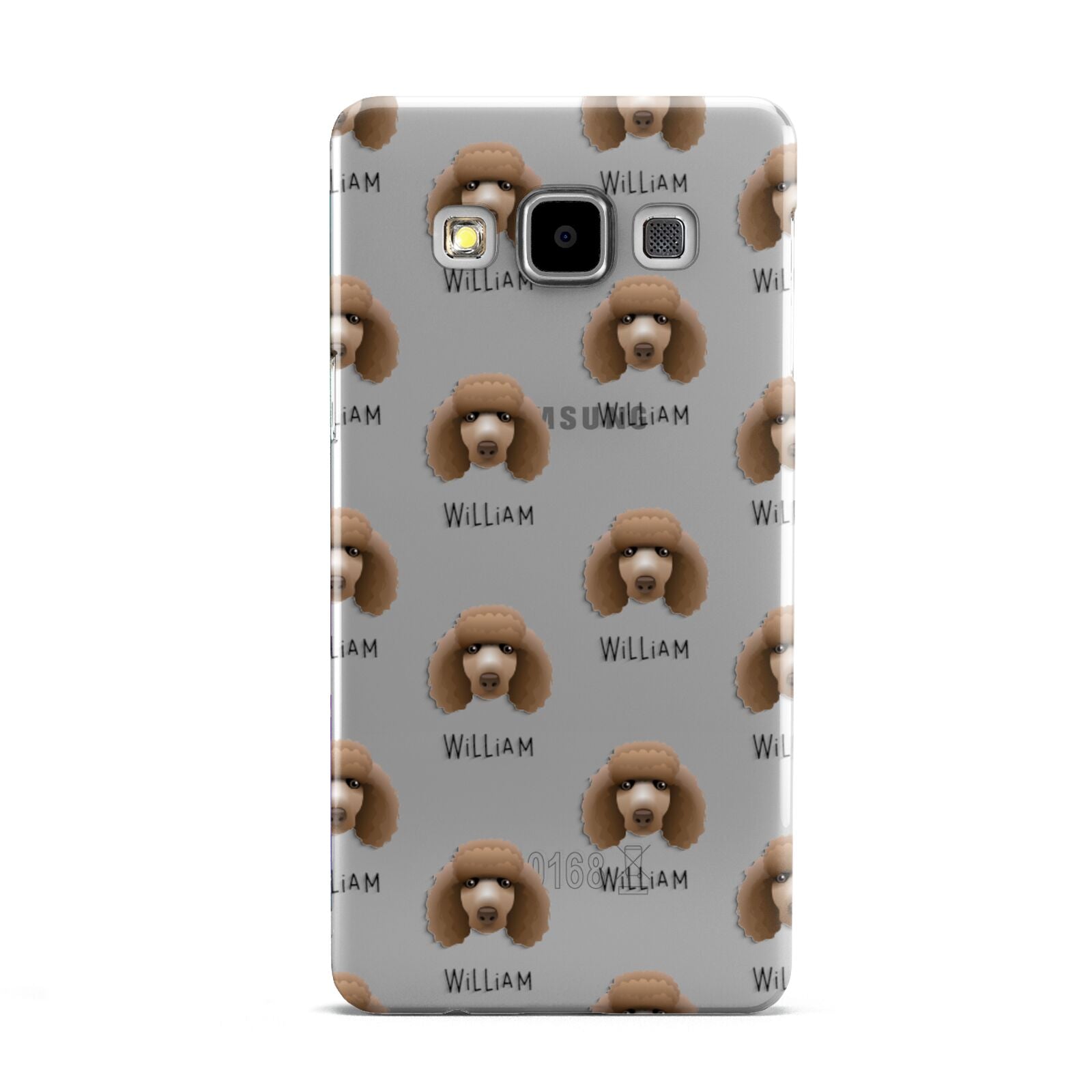 Poodle Icon with Name Samsung Galaxy A5 Case
