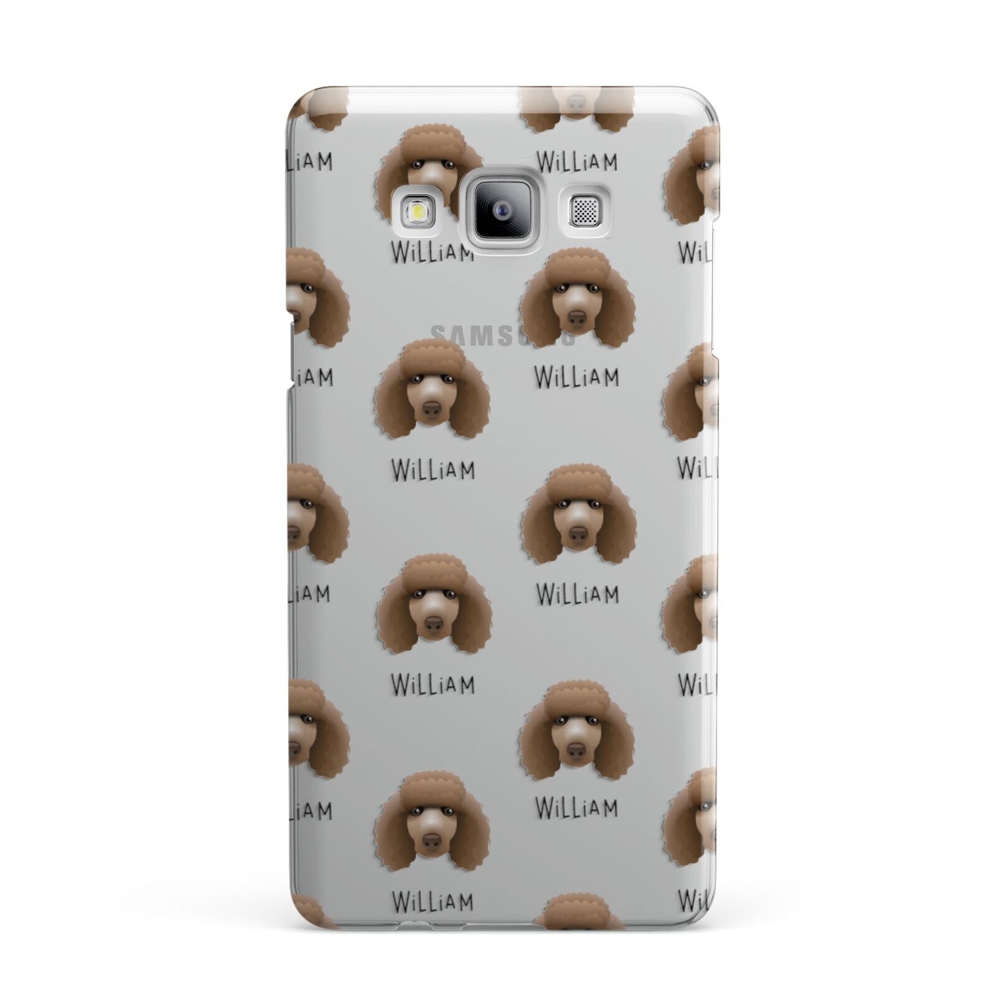 Poodle Icon with Name Samsung Galaxy A7 2015 Case