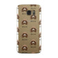Poodle Icon with Name Samsung Galaxy Case