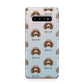 Poodle Icon with Name Samsung Galaxy S10 Plus Case
