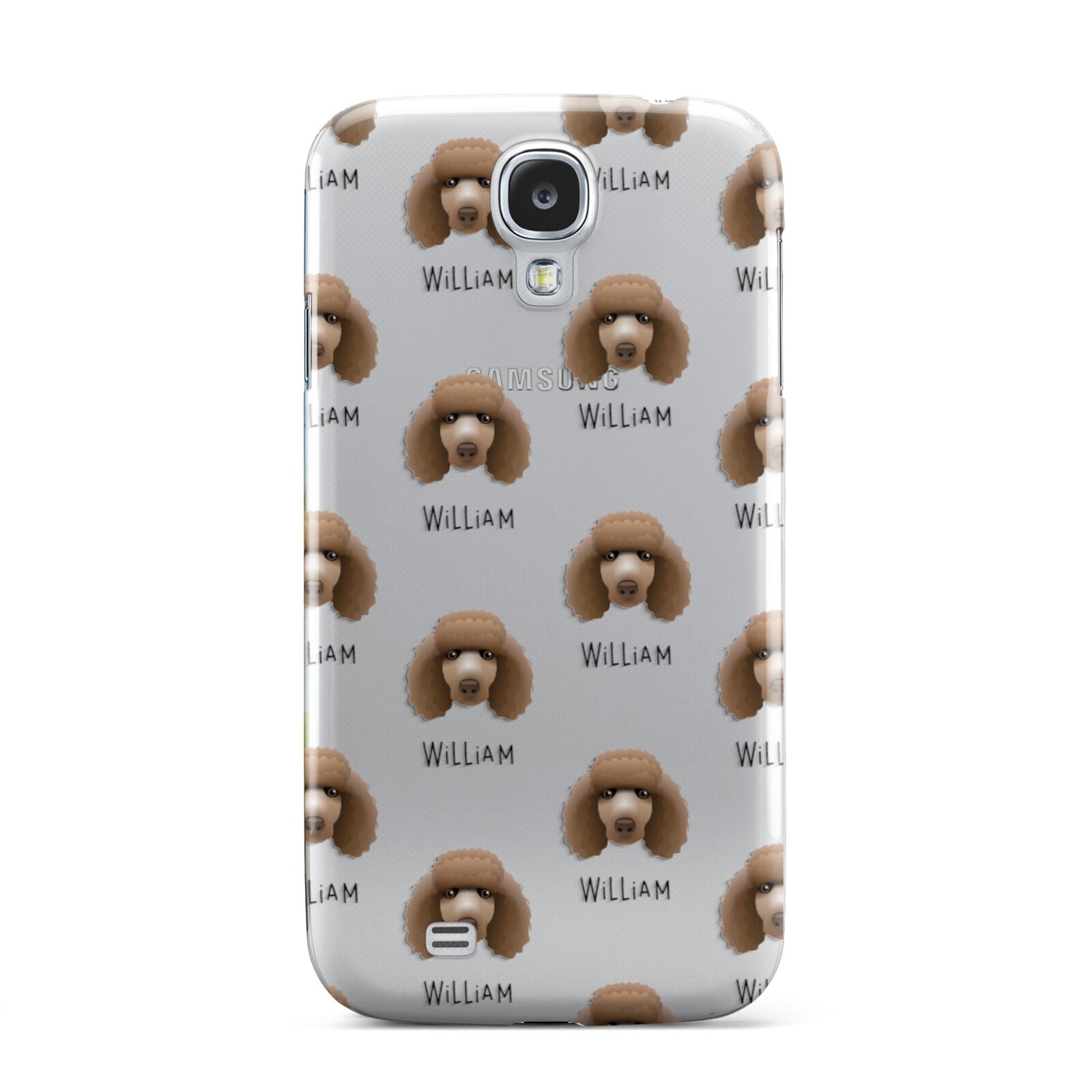 Poodle Icon with Name Samsung Galaxy S4 Case