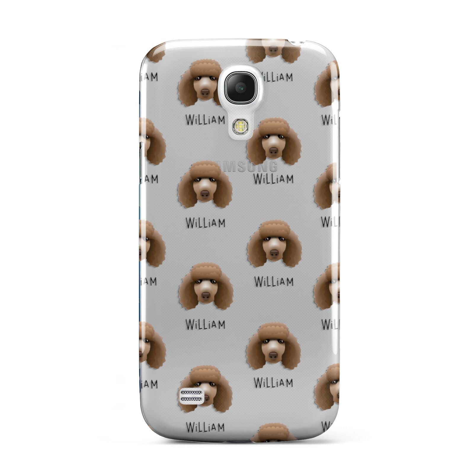 Poodle Icon with Name Samsung Galaxy S4 Mini Case