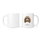 Poodle Personalised 10oz Mug Alternative Image 3