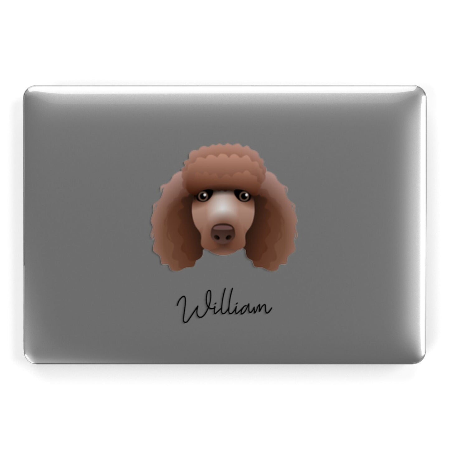 Poodle Personalised Apple MacBook Case