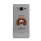 Poodle Personalised Samsung Galaxy A3 Case