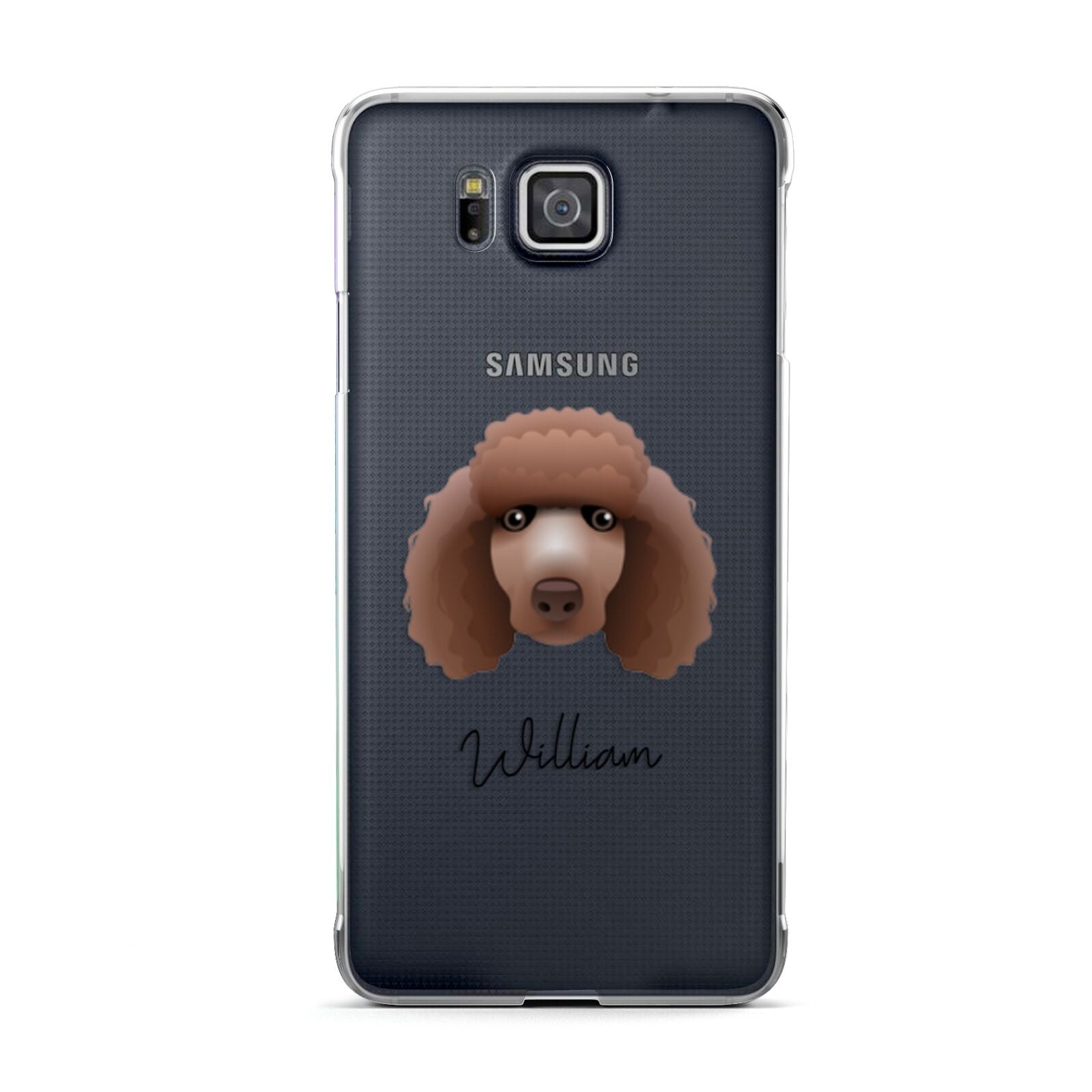 Poodle Personalised Samsung Galaxy Alpha Case
