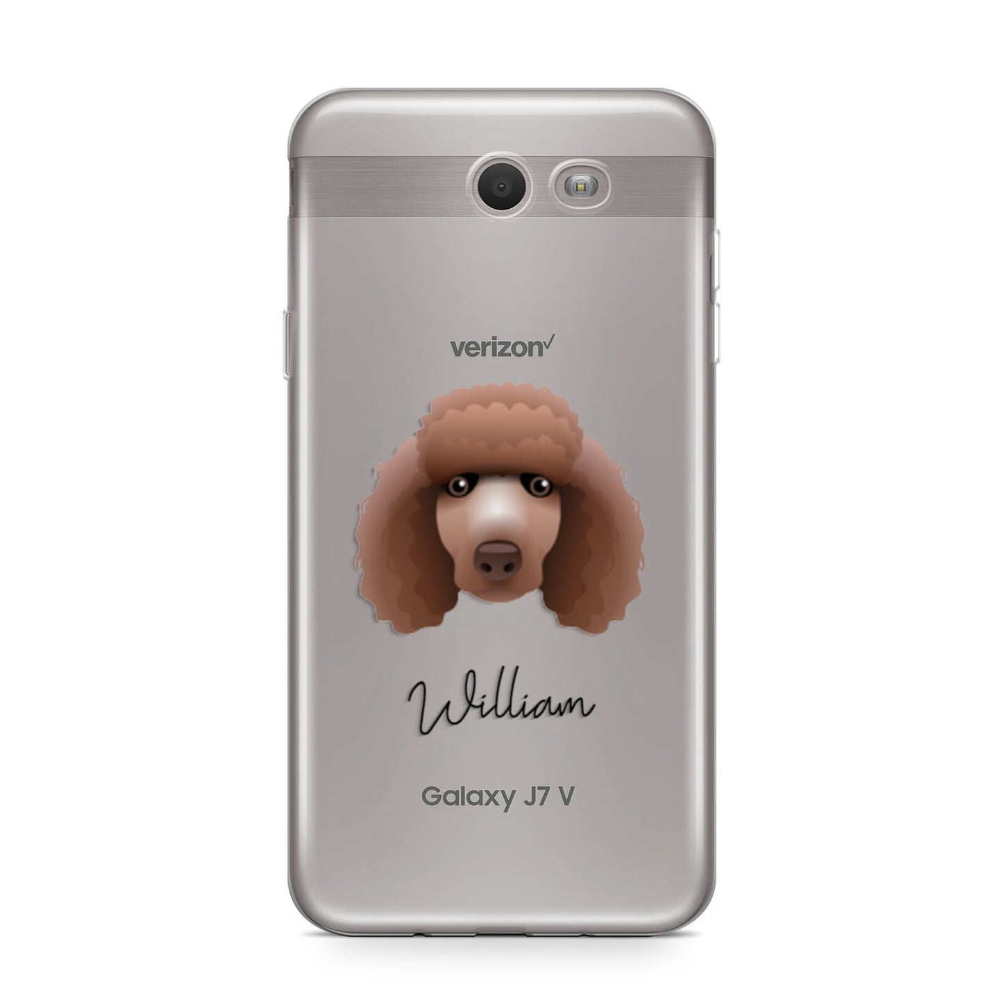 Poodle Personalised Samsung Galaxy J7 2017 Case