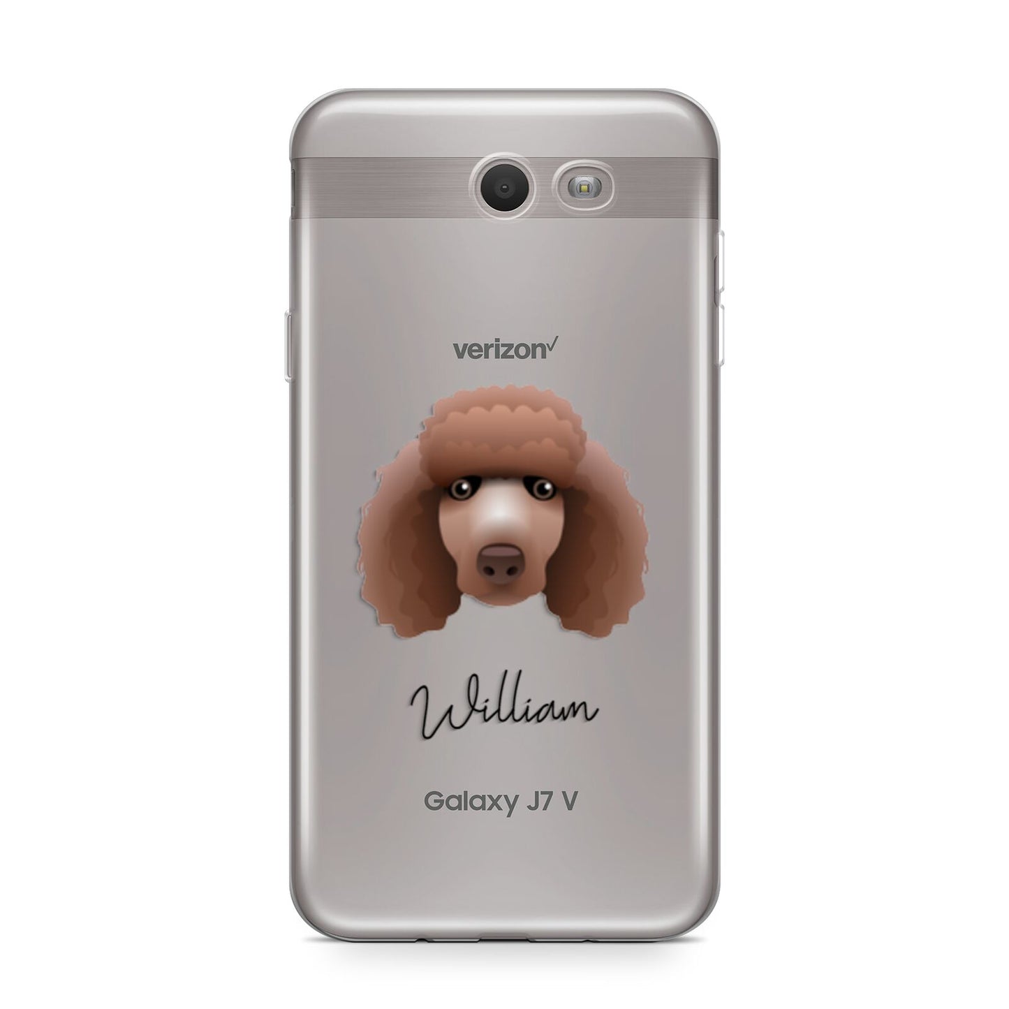 Poodle Personalised Samsung Galaxy J7 2017 Case