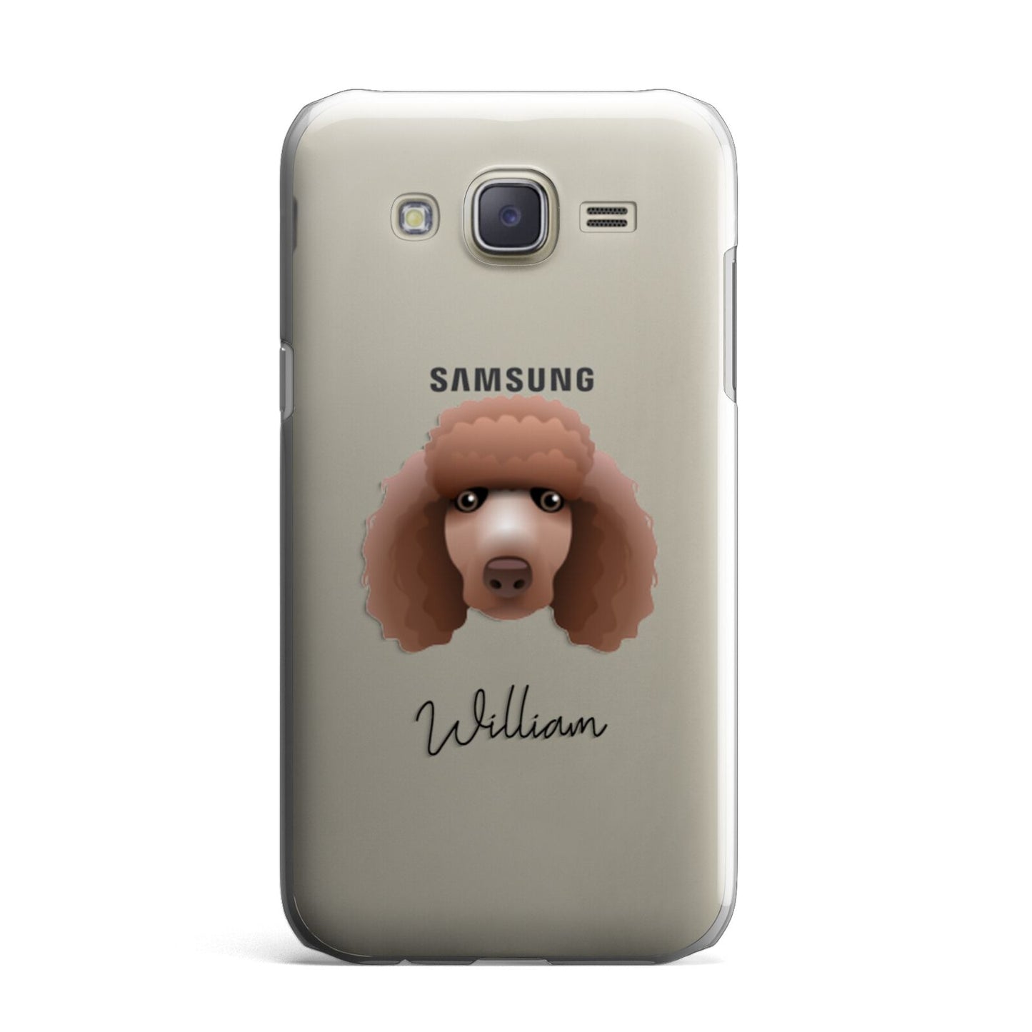 Poodle Personalised Samsung Galaxy J7 Case