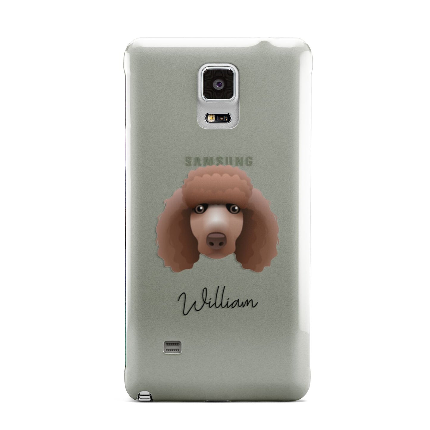 Poodle Personalised Samsung Galaxy Note 4 Case