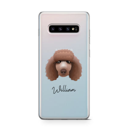 Poodle Personalised Samsung Galaxy S10 Case