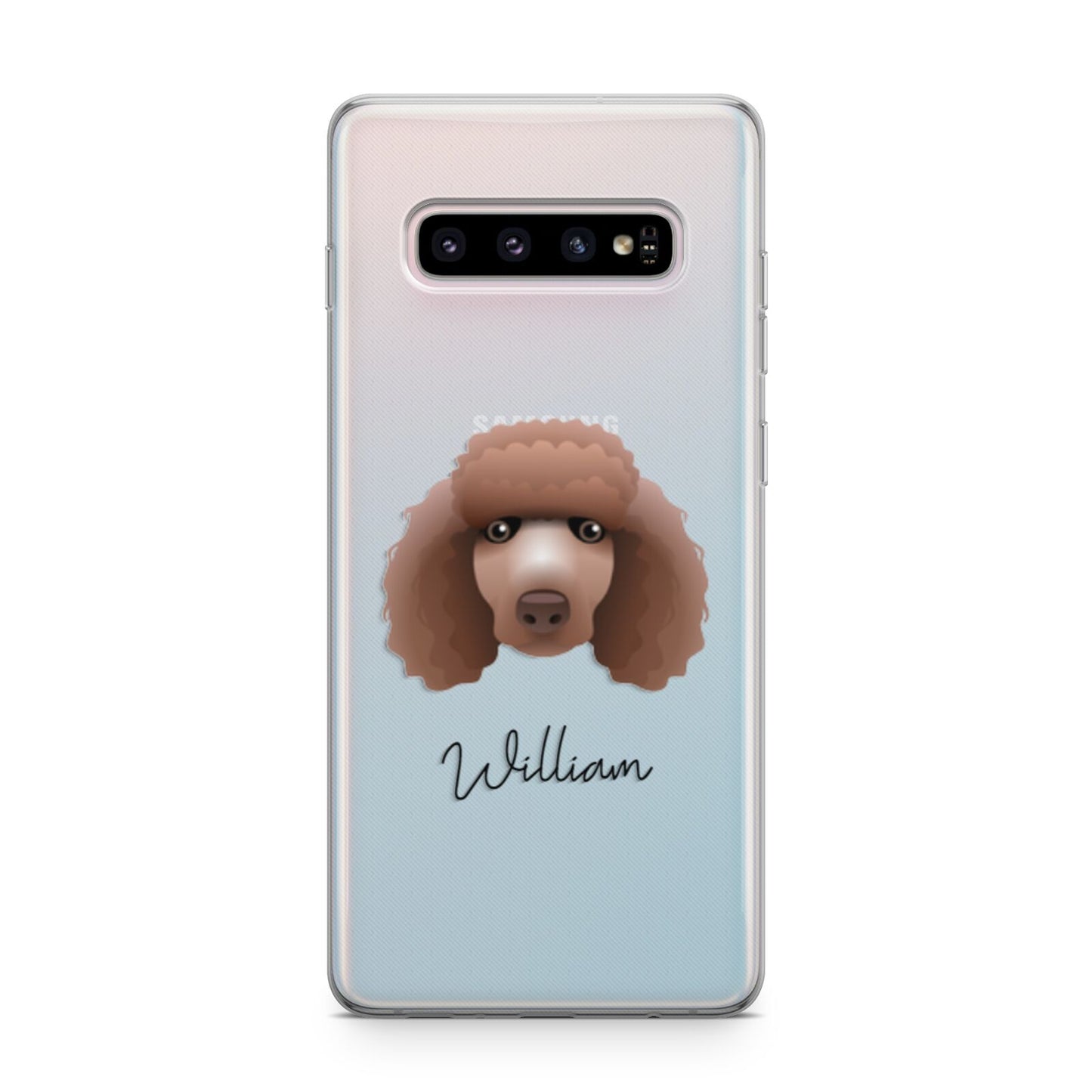 Poodle Personalised Samsung Galaxy S10 Plus Case