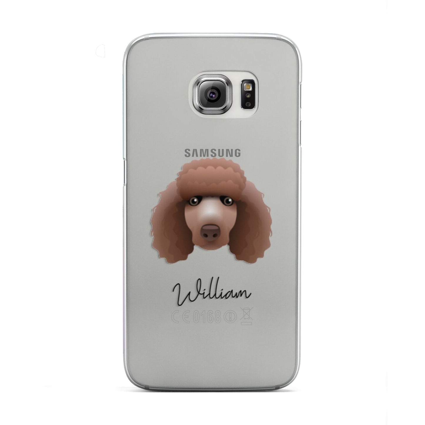 Poodle Personalised Samsung Galaxy S6 Edge Case