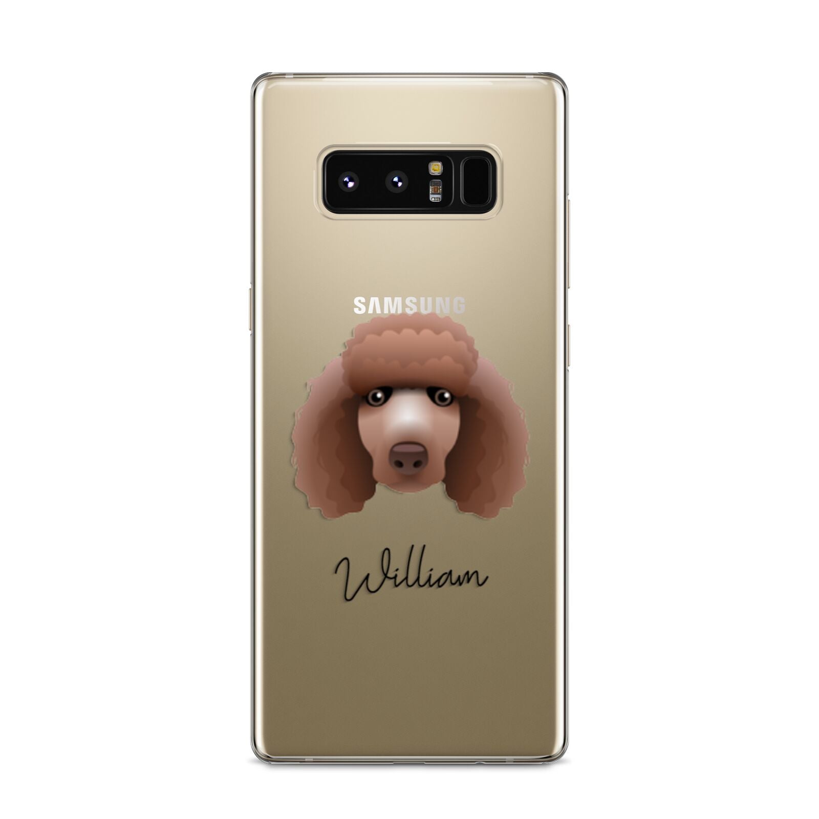 Poodle Personalised Samsung Galaxy S8 Case