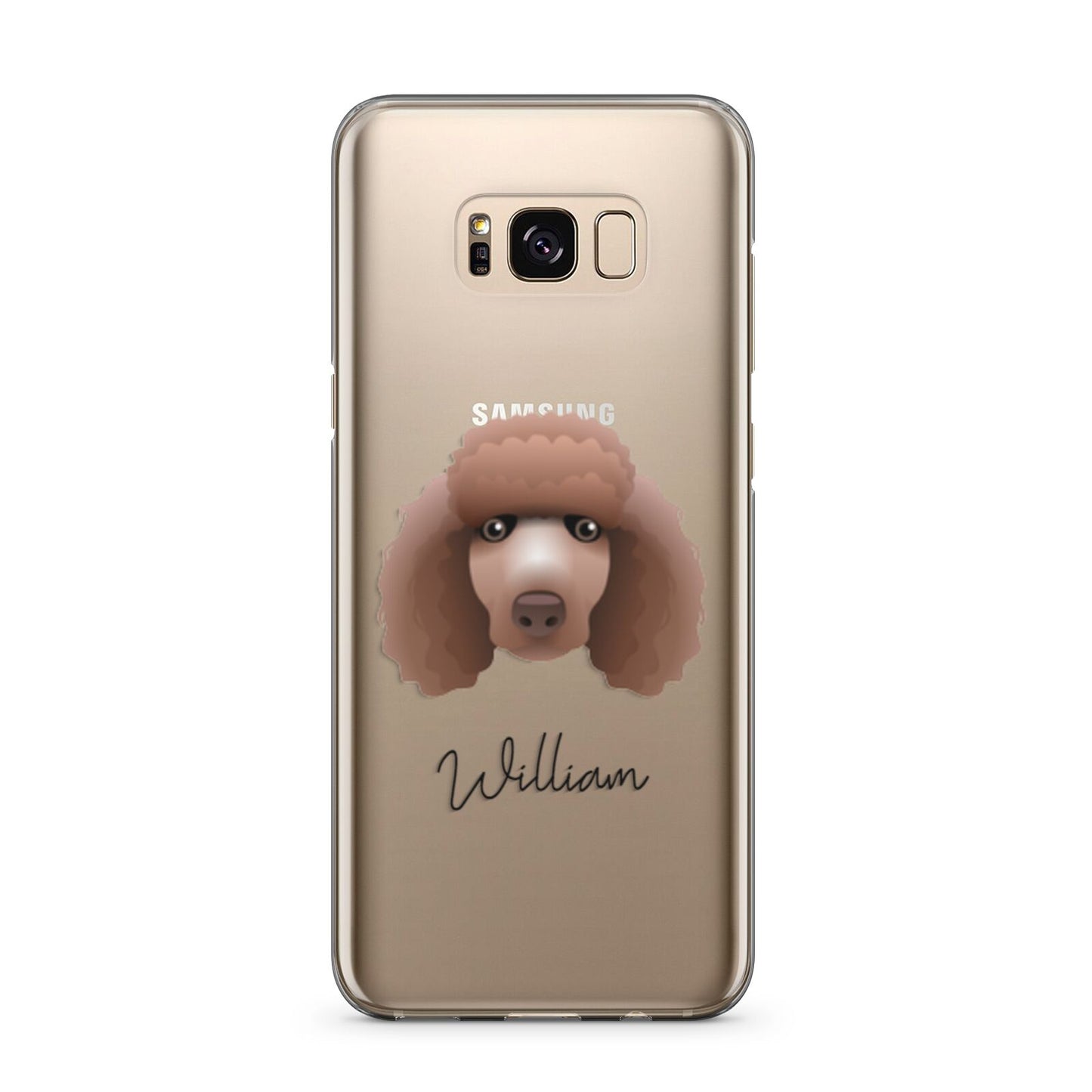 Poodle Personalised Samsung Galaxy S8 Plus Case