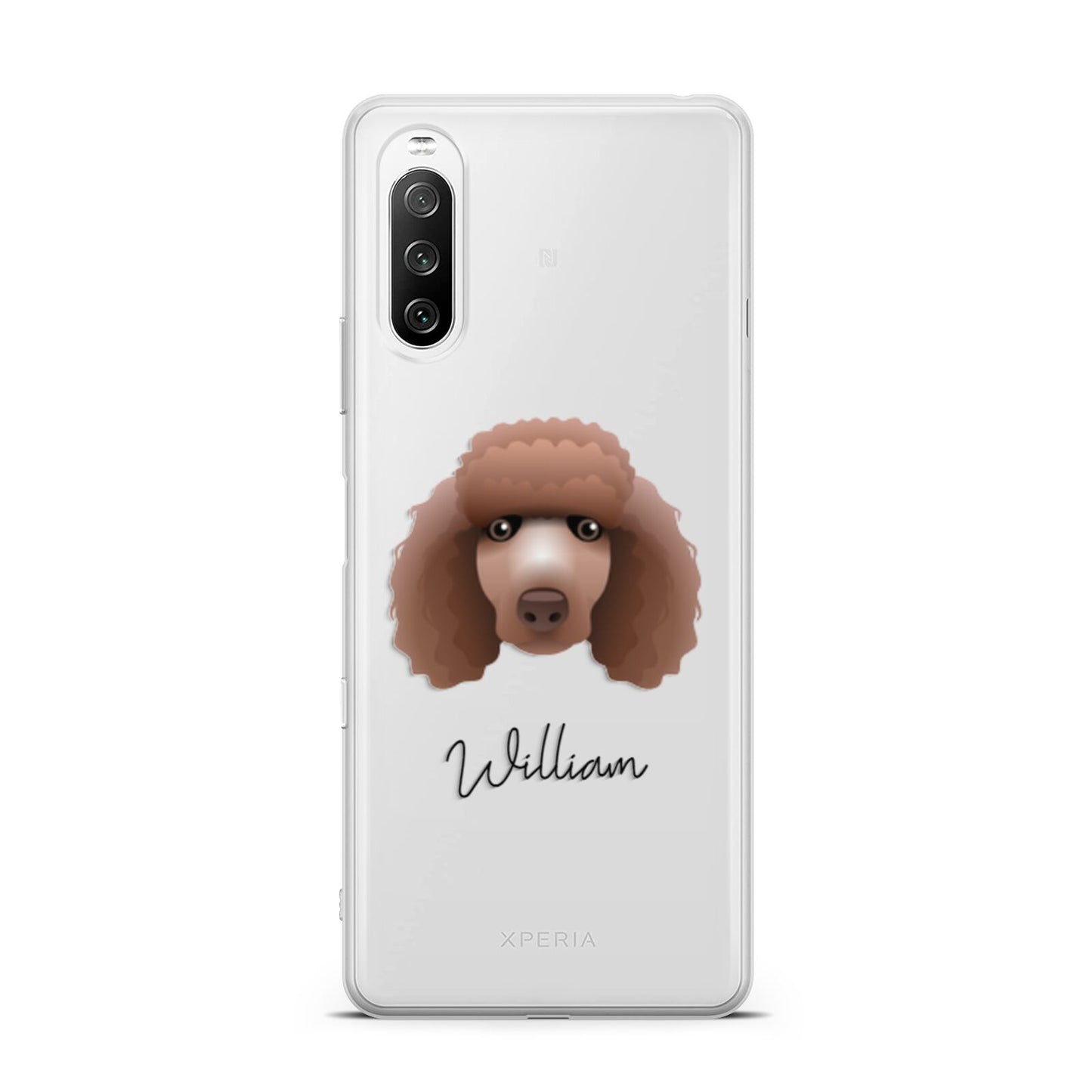 Poodle Personalised Sony Xperia 10 III Case