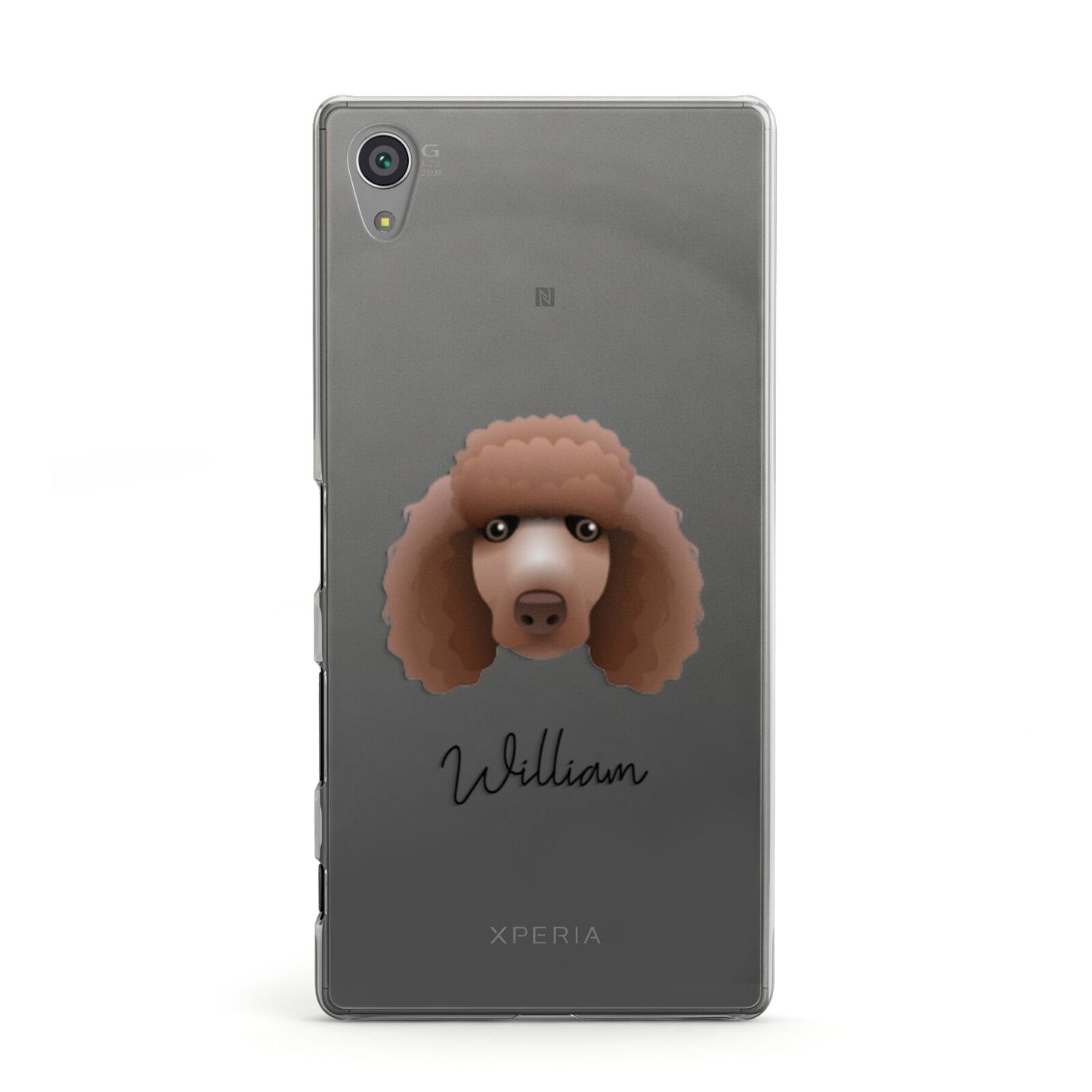 Poodle Personalised Sony Xperia Case