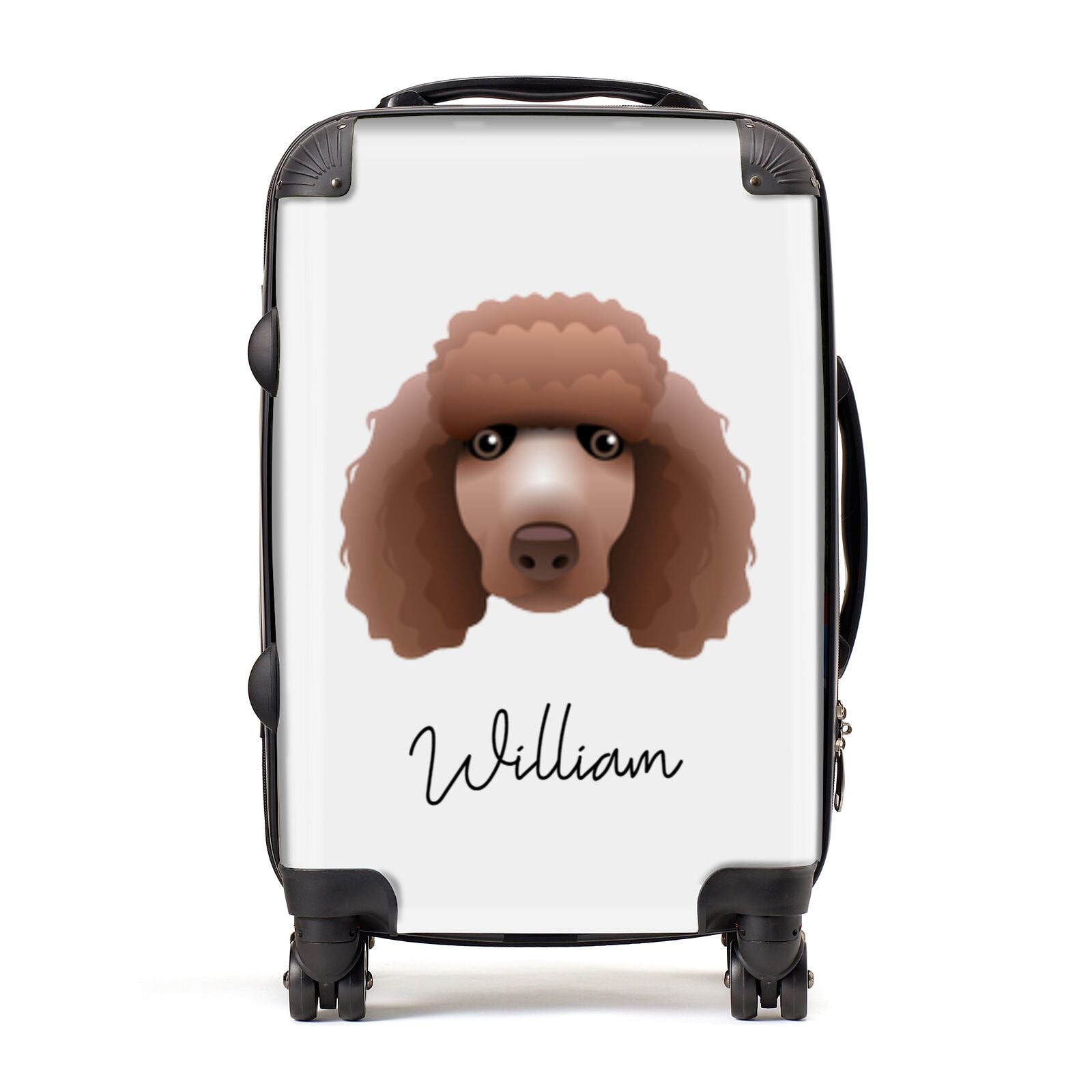 Poodle Personalised Suitcase
