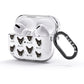 Portuguese Podengo Icon with Name AirPods Glitter Case 3rd Gen Side Image