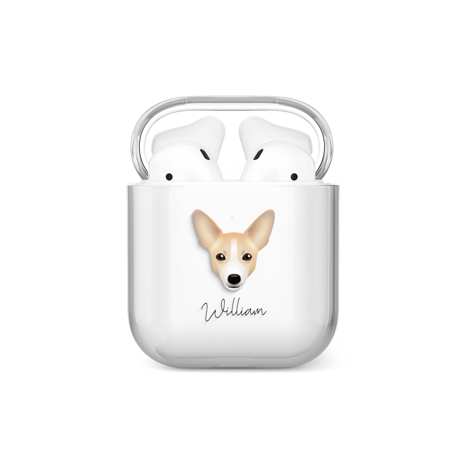 Portuguese Podengo Personalised AirPods Case