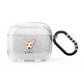 Portuguese Podengo Personalised AirPods Glitter Case 3rd Gen