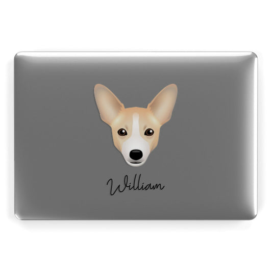 Portuguese Podengo Personalised Apple MacBook Case