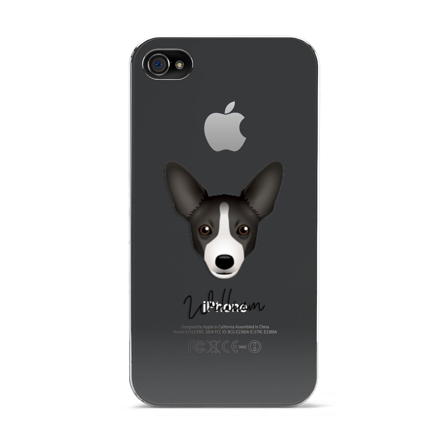 Portuguese Podengo Personalised Apple iPhone 4s Case