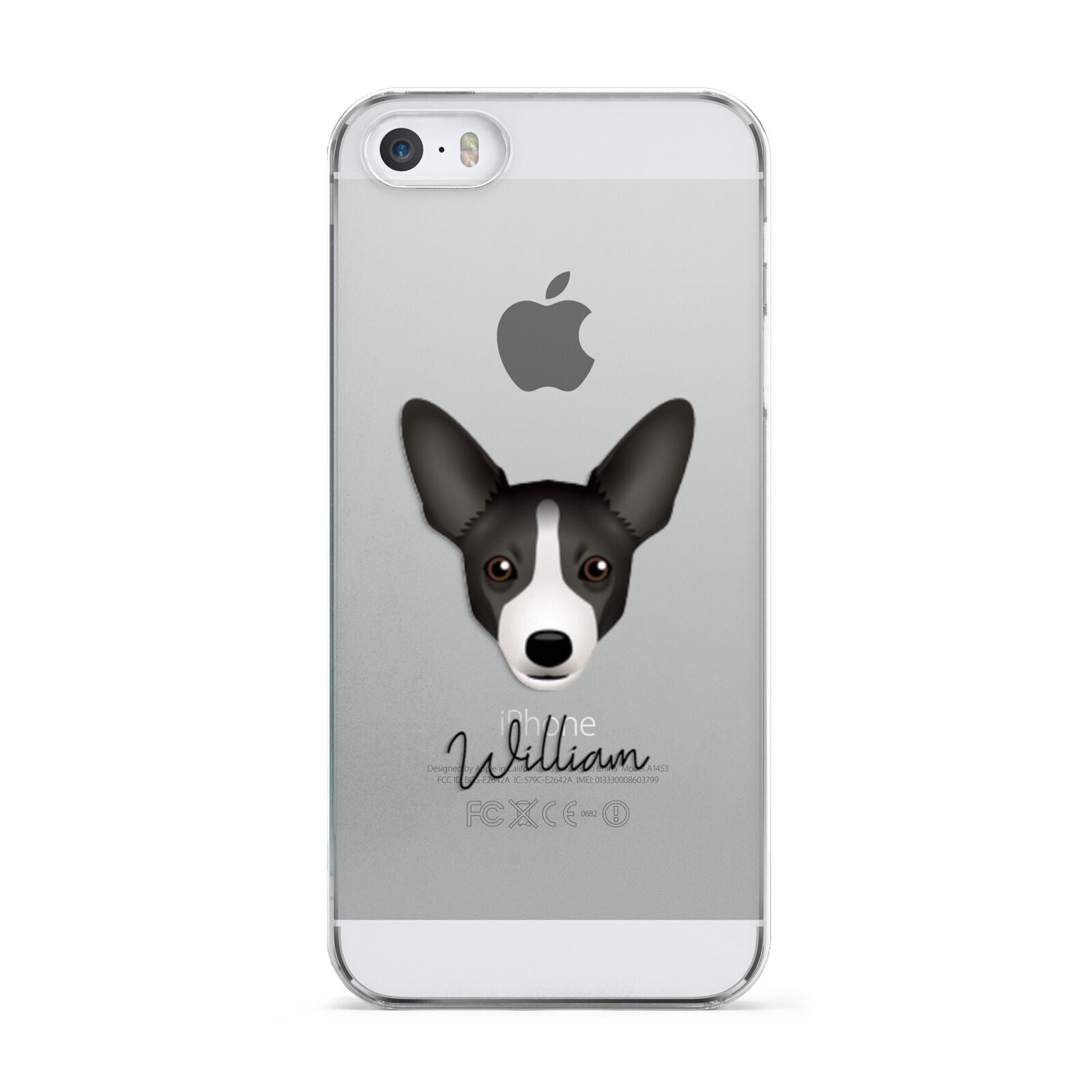 Portuguese Podengo Personalised Apple iPhone 5 Case