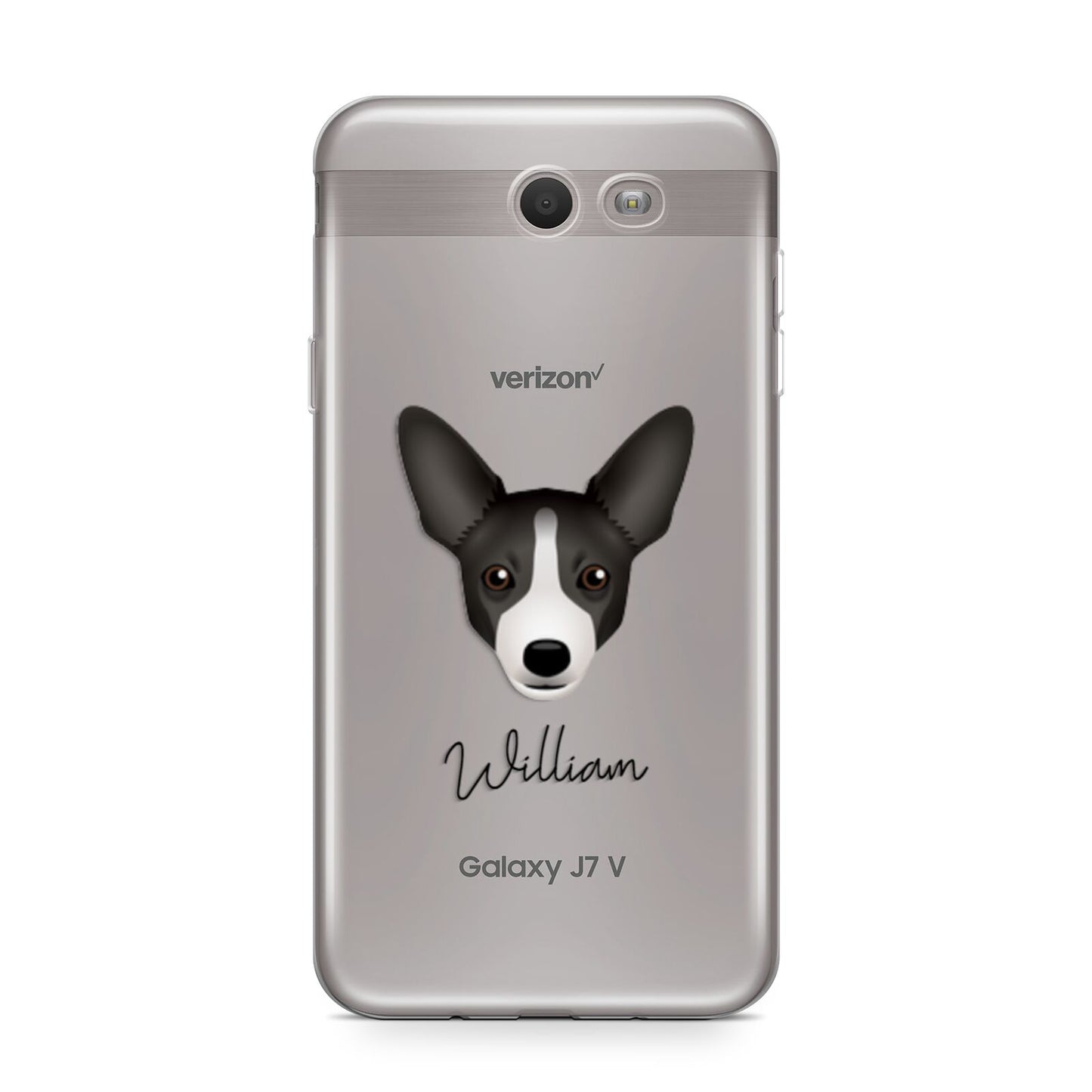 Portuguese Podengo Personalised Samsung Galaxy J7 2017 Case