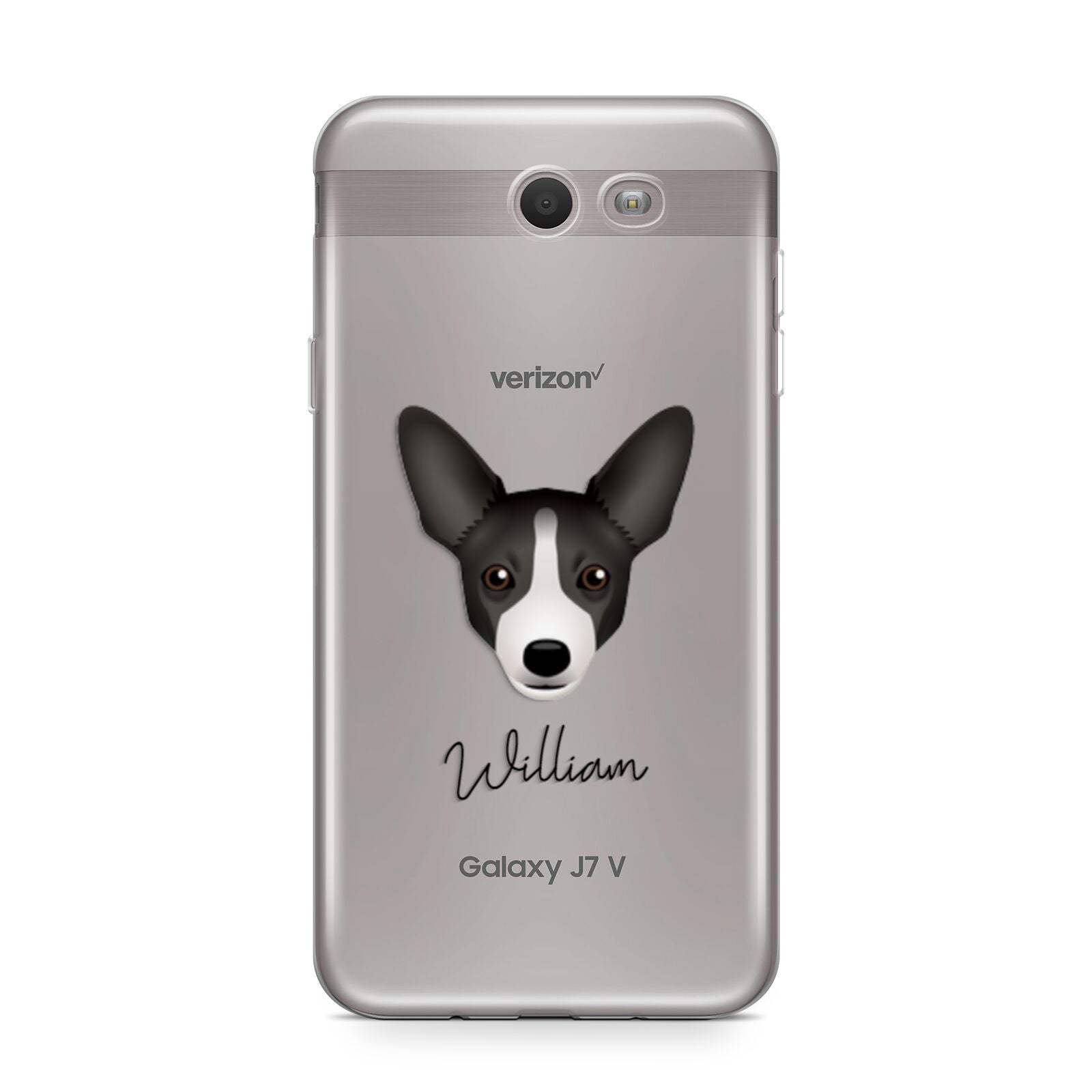 Portuguese Podengo Personalised Samsung Galaxy J7 2017 Case