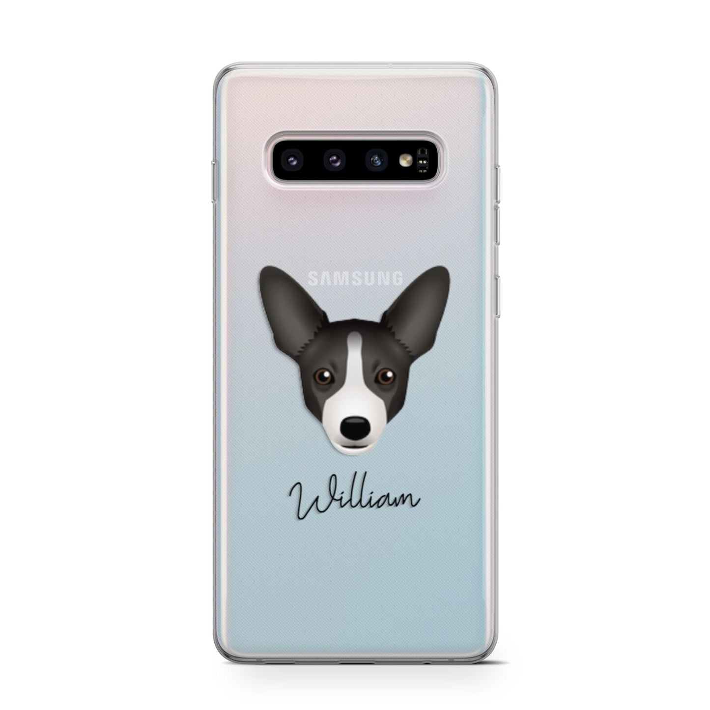 Portuguese Podengo Personalised Samsung Galaxy S10 Case