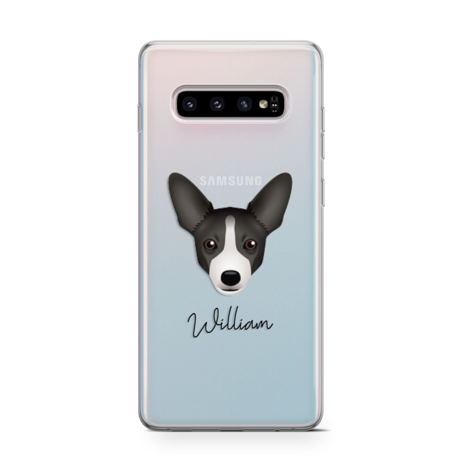 Portuguese Podengo Personalised Samsung Galaxy S10 Case