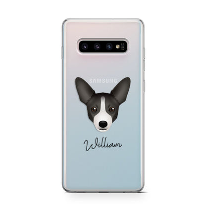 Portuguese Podengo Personalised Samsung Galaxy S10 Case