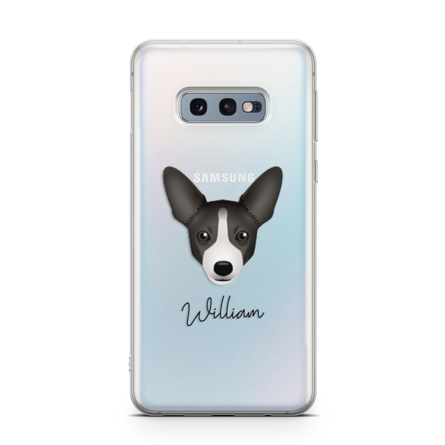 Portuguese Podengo Personalised Samsung Galaxy S10E Case